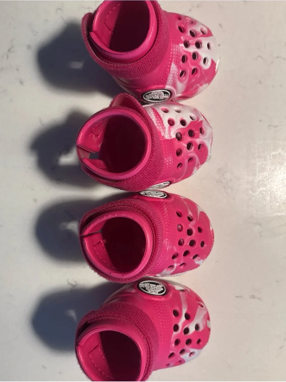 Bark Crocs Pet Boots Dragon Fruit Medium Special Box Limited Edition 2024 Pink